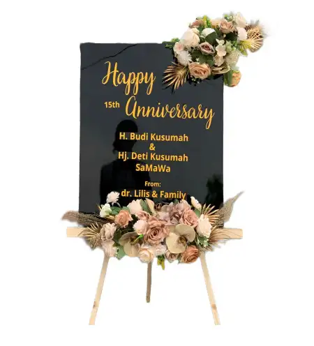 Papan Bunga Akrilik Graha Indah